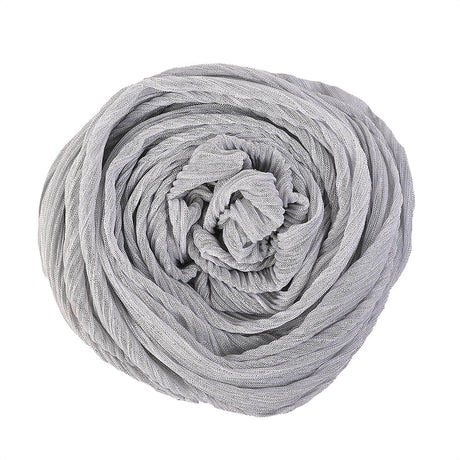 Metallic Stretch Plisse - Silver - Natalia Collection