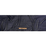 Metallic Stretch Plisse - Magnetic Blue - Natalia Collection