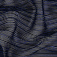 Metallic Stretch Plisse - Magnetic Blue - Natalia Collection