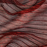 Metallic Stretch Plisse - Corazon and Black - Natalia Collection