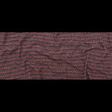 Magenta, Mustard and Navy Striped Blended Wool Knit
