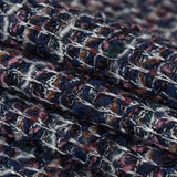 Eclipse, Botanical Garden and Rose Striped Blended Wool Knit