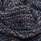 Eclipse, Botanical Garden and Rose Striped Blended Wool Knit