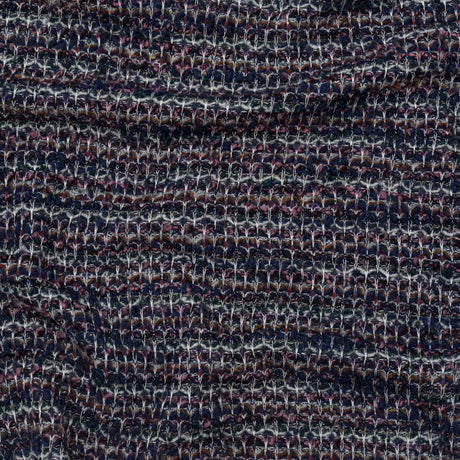 Eclipse, Botanical Garden and Rose Striped Blended Wool Knit