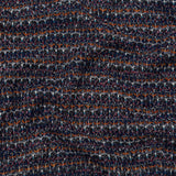 Eclipse, Rustic Orange and Red Striped Blended Wool Knit