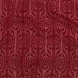 Italian Chili Pepper Geometric Stripes Burnout Polyester Chiffon