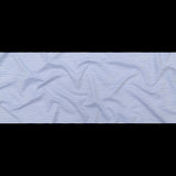 Cornflower Blue and White Candy Striped Slubbed Rayon Woven