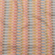 Rainbow Barcode Striped Cotton and Polyester Woven