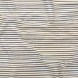 Italian Turtledove and Parisian Night Striped Stretch Twill Knit