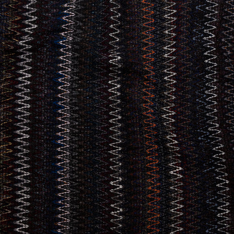 Italian Winter Tones Zig-Zag Novelty Wool Knit