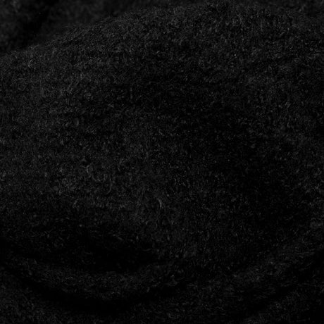 Black Boucled Blended Wool Knit