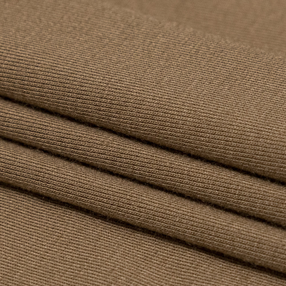 Toasted Coconut Stretch Rayon Jersey