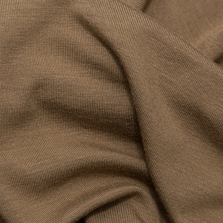 Toasted Coconut Stretch Rayon Jersey