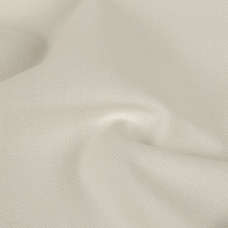 Off-White Stretch Cotton Twill