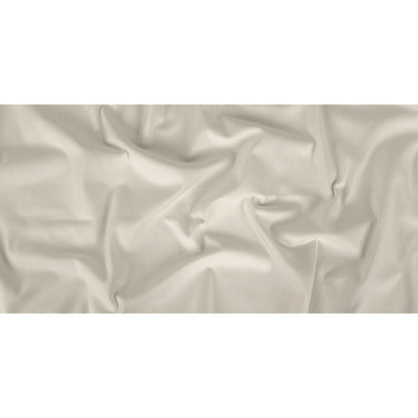 Off-White Stretch Cotton Twill