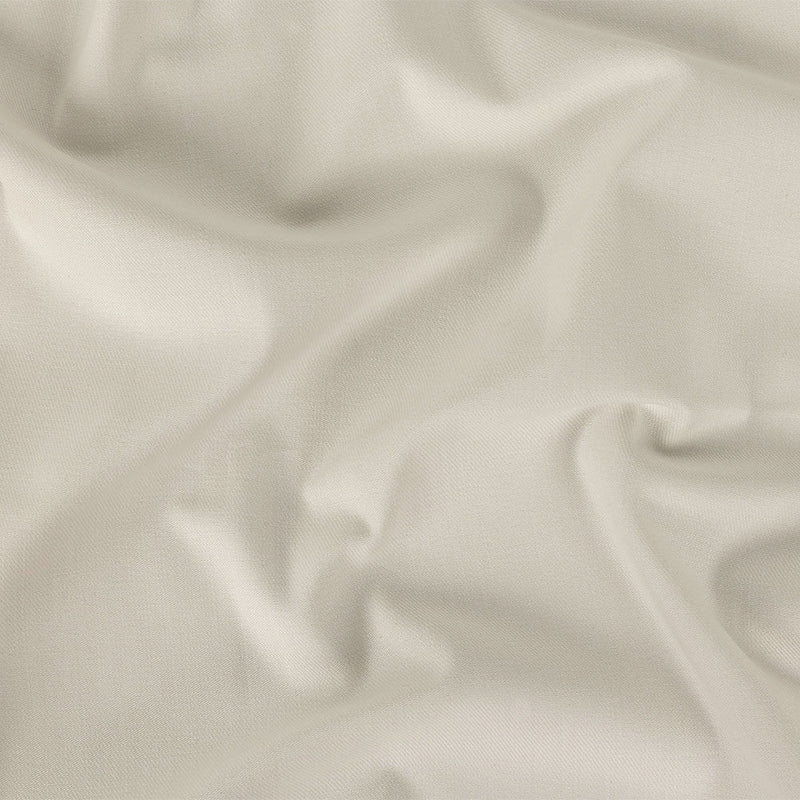 Off-White Stretch Cotton Twill