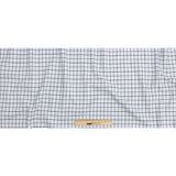 Premium Purple, Black and White Checks and Zig Zags Cotton Dobby Shirting