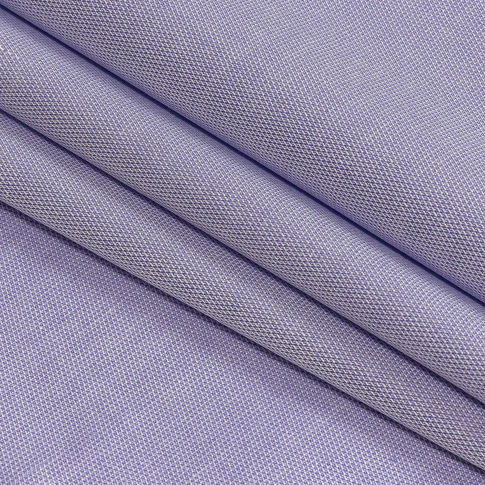 Premium Lavender Single-Ply Cotton Shirting