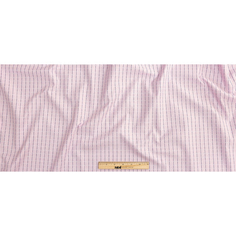 Premium Pink Woven Checks Dobby Cotton Shirting