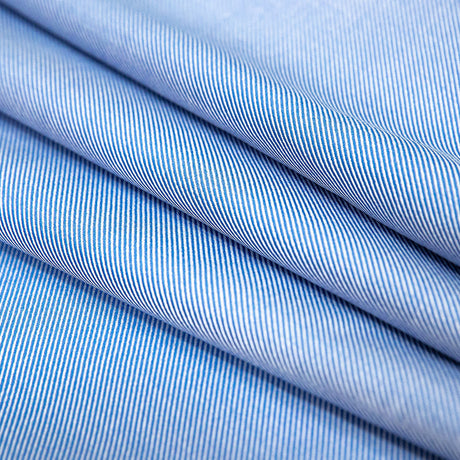 Premium Ultramarine Twill Cotton Shirting