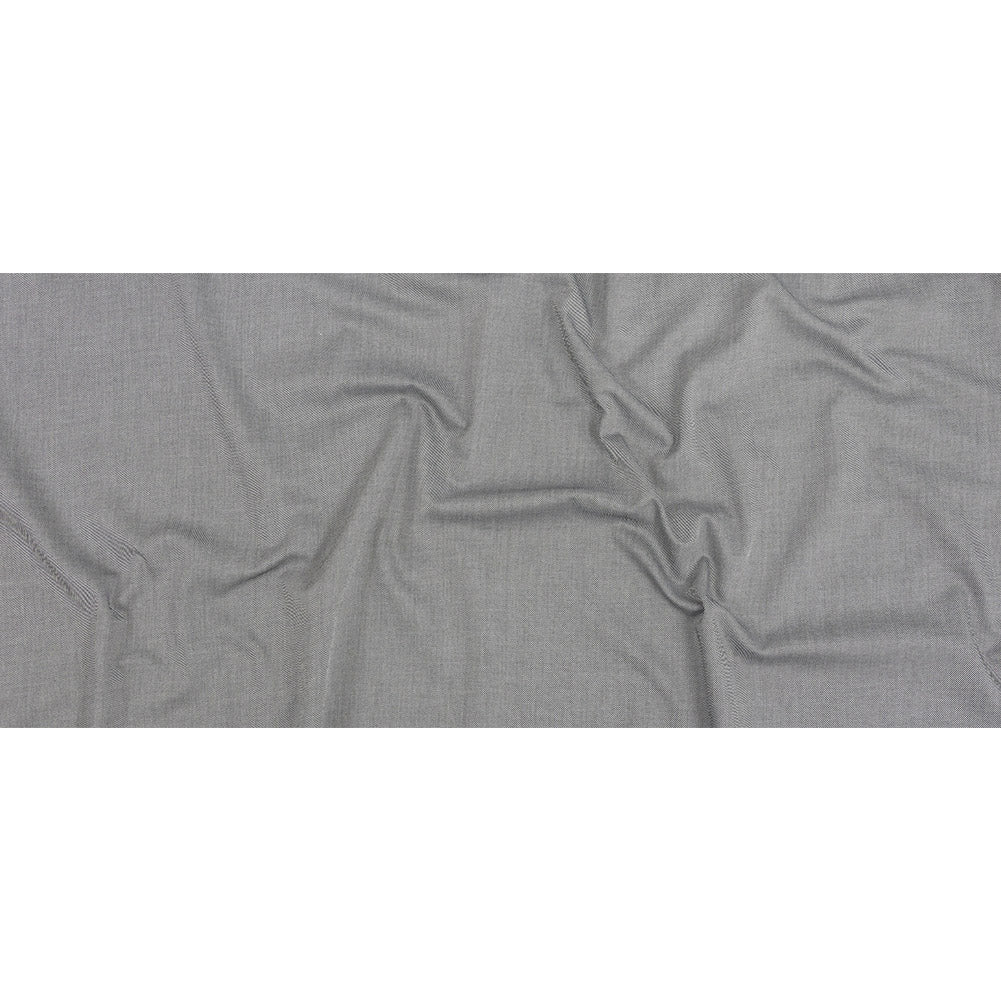 Premium Obsidian Twill Cotton Shirting