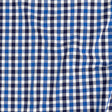 Premium Blueprint and Navy Large Tattersall Checkered Cotton Shirting