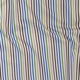 Premium Cool-Tones Multicolor Pencil Stripes Dobby Cotton Shirting