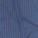 Premium Medium Blue Checks and Stripes Cotton Shirting