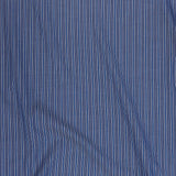 Premium Medium Blue Checks and Stripes Cotton Shirting