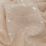 Frappe All-Over Baby Sequins on Mesh