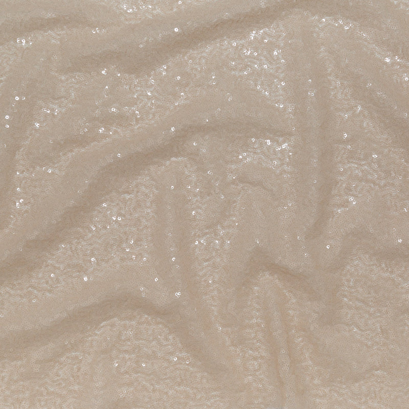 Frappe All-Over Baby Sequins on Mesh