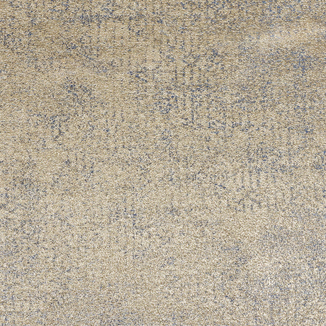 Metallic Gold and Blue Crackle Luxury Brocade