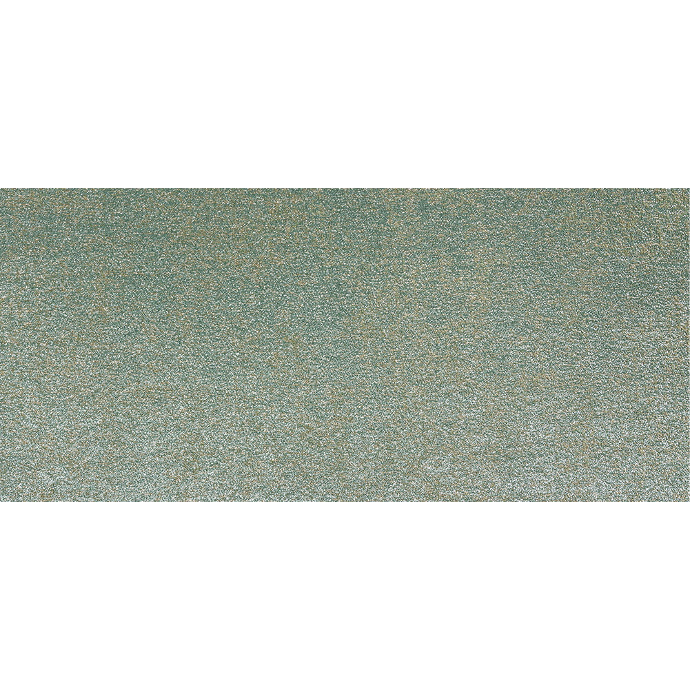 Metallic Seafoam and Pea Green Crackle Luxury Brocade