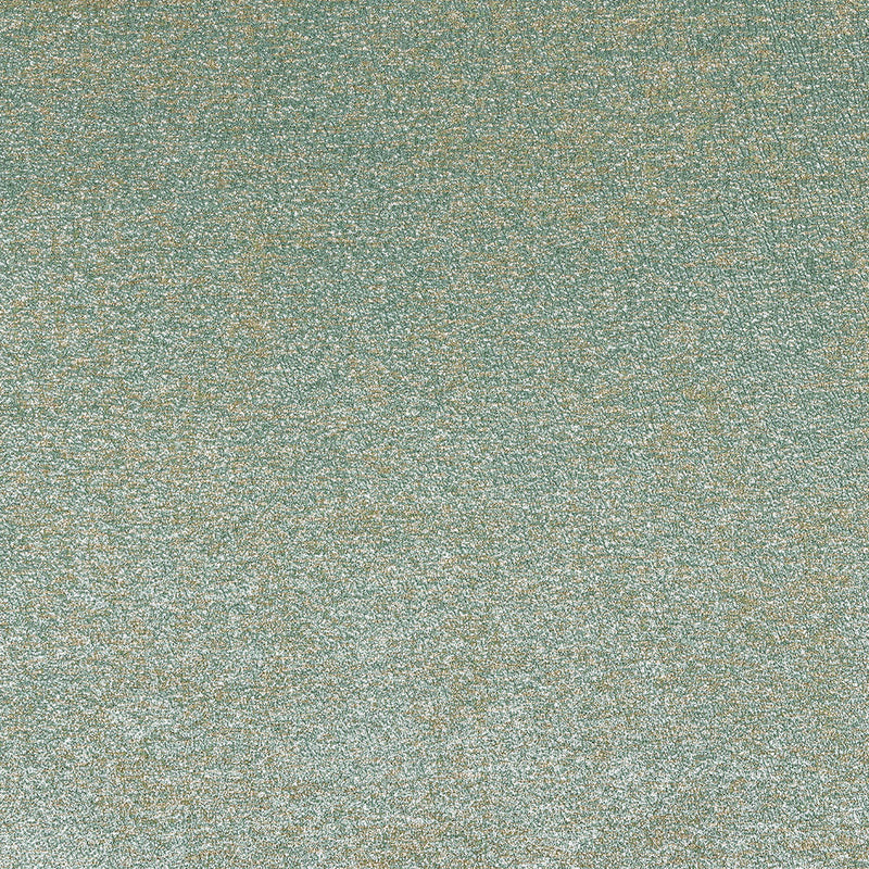 Metallic Seafoam and Pea Green Crackle Luxury Brocade