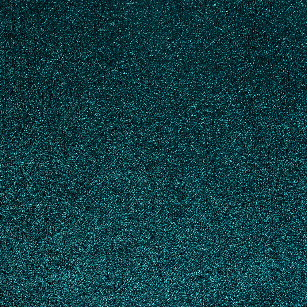 Metallic Teal and Black Crackle Luxury Brocade