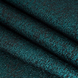 Metallic Teal and Wine Crackle Luxury Brocade