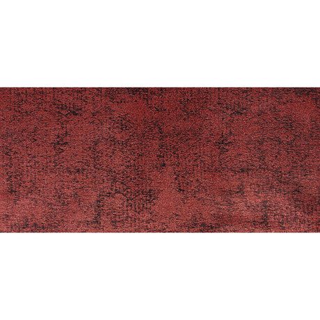 Metallic Bright Red and Black Crackle Luxury Brocade