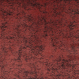 Metallic Bright Red and Black Crackle Luxury Brocade