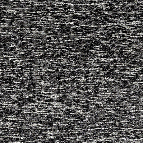 Metallic Black and Silver Crackle Luxury Brocade