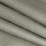 Metallic Pewter Crackle Luxury Brocade