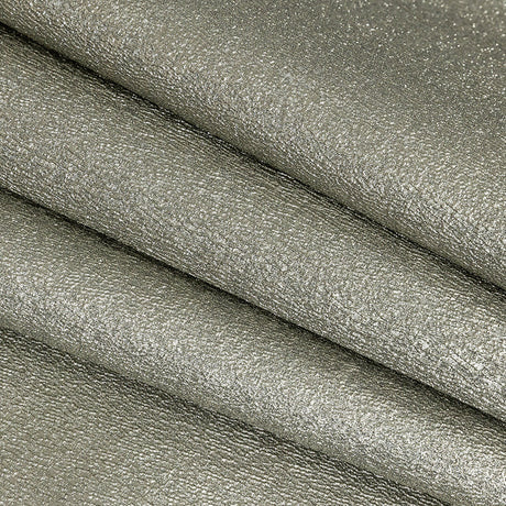 Metallic Pewter Crackle Luxury Brocade