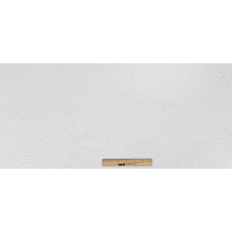 Metallic White Dimensional Scallops Brocade