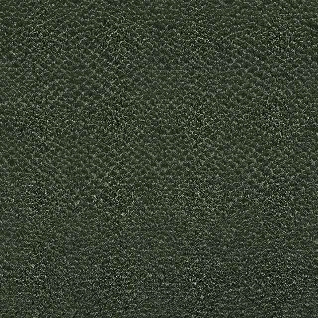 Metallic Green Dimensional Scallops Brocade