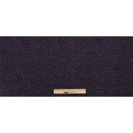 Metallic Eggplant Dimensional Scallops Brocade