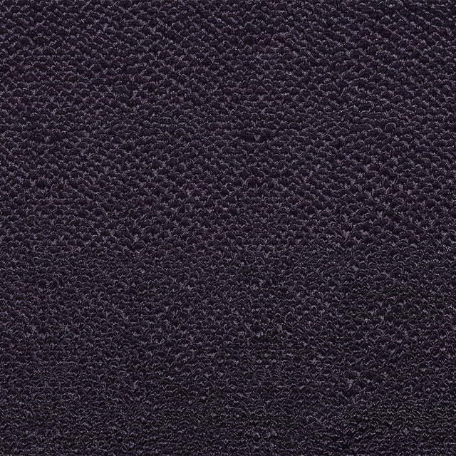Metallic Eggplant Dimensional Scallops Brocade
