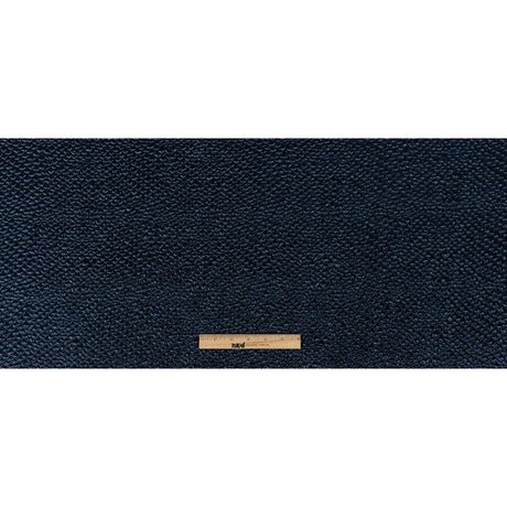 Metallic Navy Dimensional Scallops Brocade