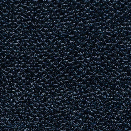 Metallic Navy Dimensional Scallops Brocade