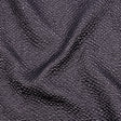 Metallic Gunmetal Dimensional Scallops Brocade