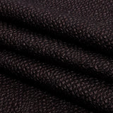 Metallic Dark Chocolate Dimensional Scallops Brocade