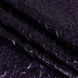 Metallic Aubergine Gleam Rippling Luxury Brocade